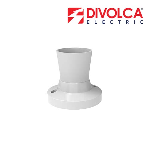 Divolca Batten Holder (White) - DP0501