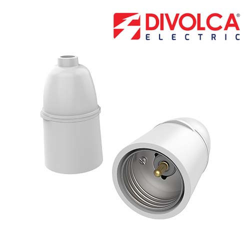 Divolca E27 Pendent Holder (White) - DP0701-E