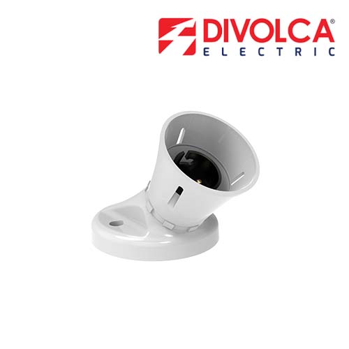 Divolca Super Jumbo Angle Batten Holder (White) - DP0601-JS