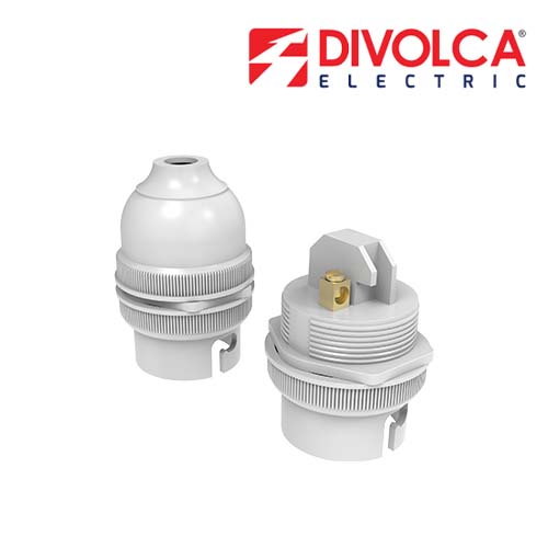 Divolca Lamp Holder (White) - DP0402