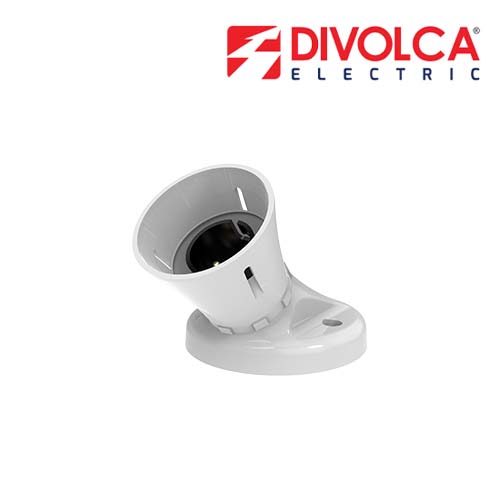 Divolca Super Jumbo Angle Batten Holder (White) - DP0601-JS