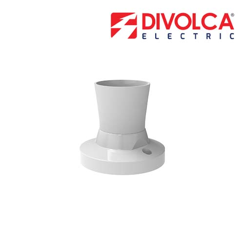 Divolca Batten Holder (White) - DP0501