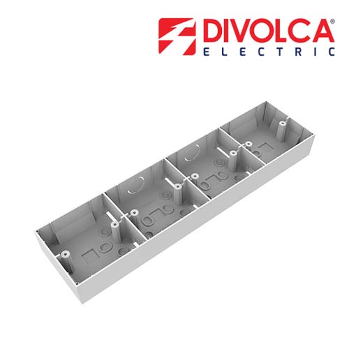 Divolca Surface Sunk Box 4-way 35mm Depth - DP0904