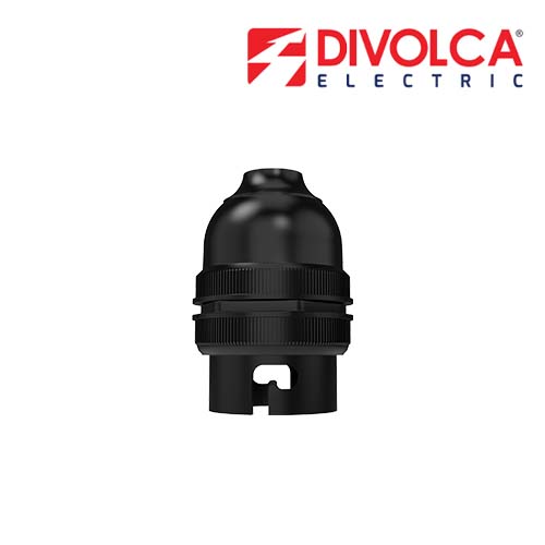 Divolca Lamp Holder (Black) - DP0401-B