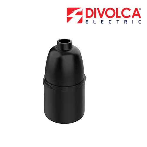 Divolca E27 Pendent Holder (Black) - DP0701-E B