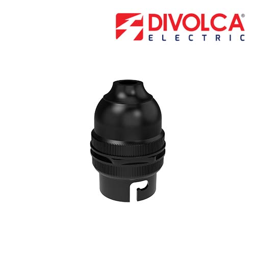 Divolca Lamp Holder (Black) - DP0401-B
