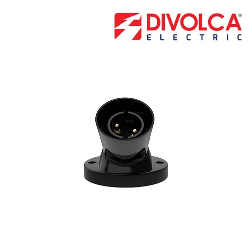 Divolca Angle Batten Holder (Black) - DP0602-B