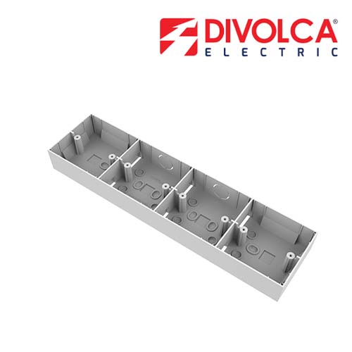 Divolca Surface Sunk Box 4-way 35mm Depth - DP0904