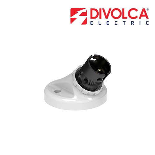 Divolca Super Jumbo Angle Batten Holder (White) - DP0601-JS