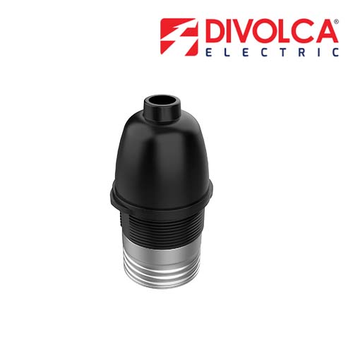 Divolca E27 Pendent Holder (Black) - DP0701-E B