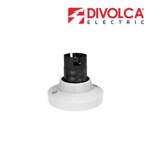 Divolca Batten Holder (White) - DP0501