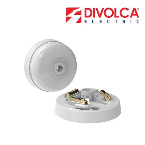 Divolca Ceiling Rose (White) 2T - DP0301-W1