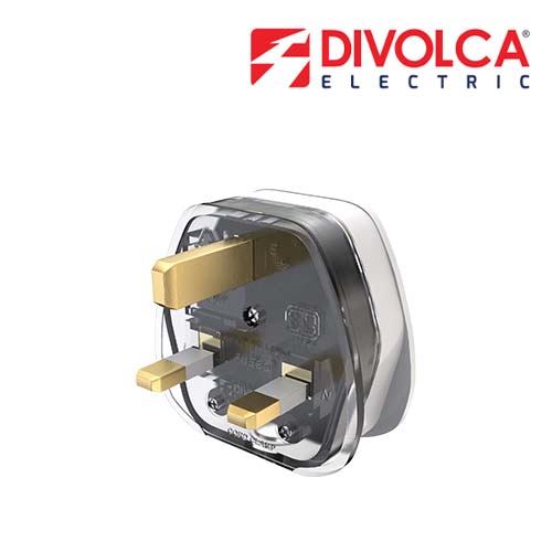 Divolca 13Amp Plug Top (White) - DP0203-W