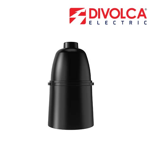 Divolca E27 Pendent Holder (Black) - DP0701-E B